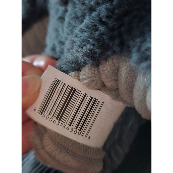 2024 Pluzzles Gray Dog Plush Stuffed Animal Puzzle Piece Yoonique - Picture 6 of 8